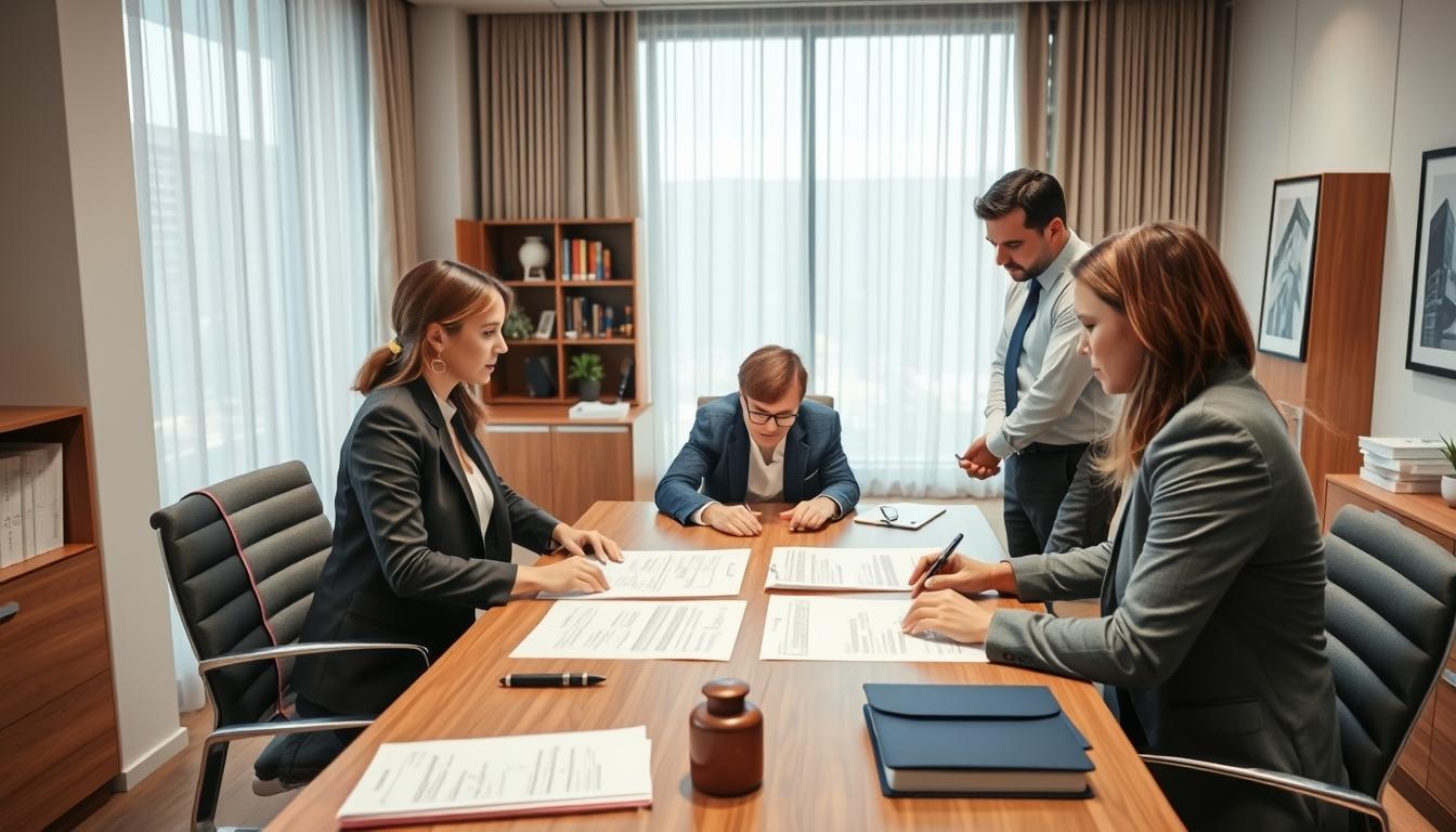 Property settlement documents and transfer review